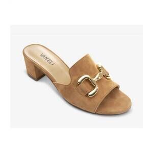 NEW VANELI women's oksana sandals in cuoio suede